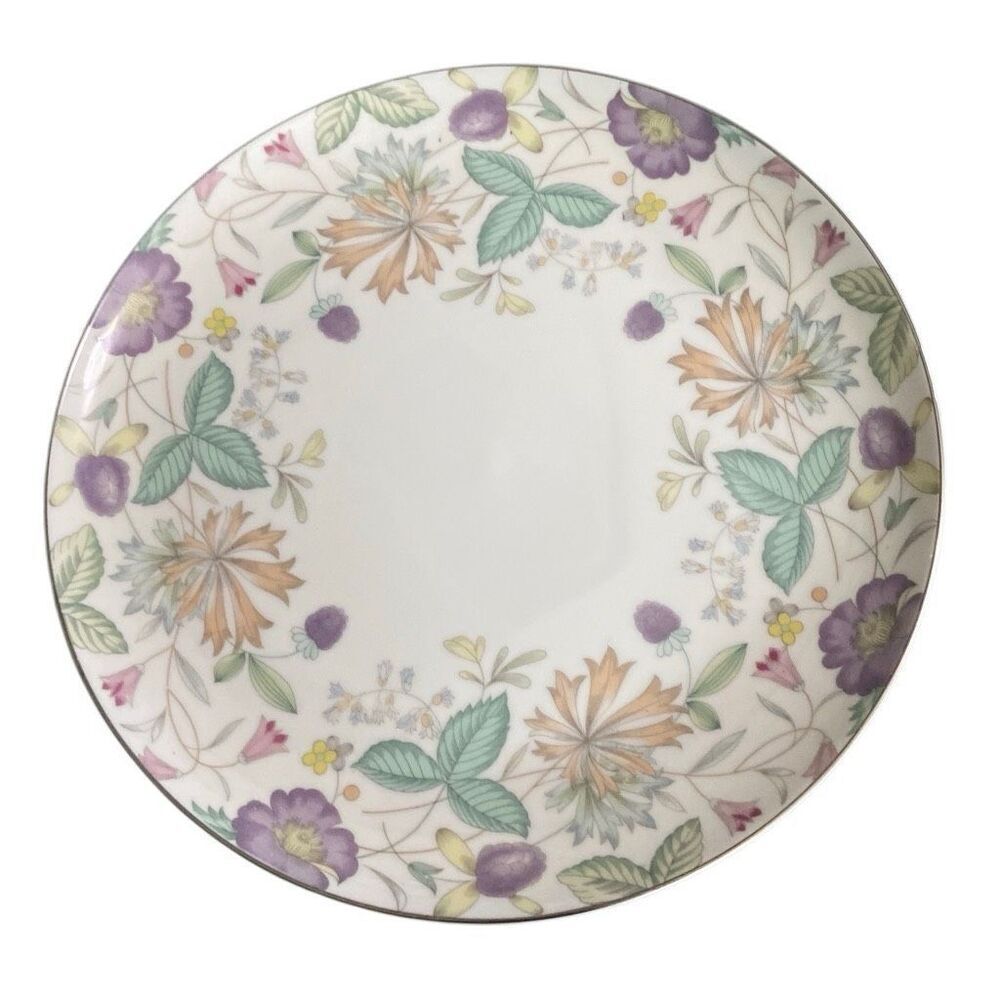 Vintage Sango Japan Fine China Fantasia Pattern 1960s Dinner Plate 10.5”